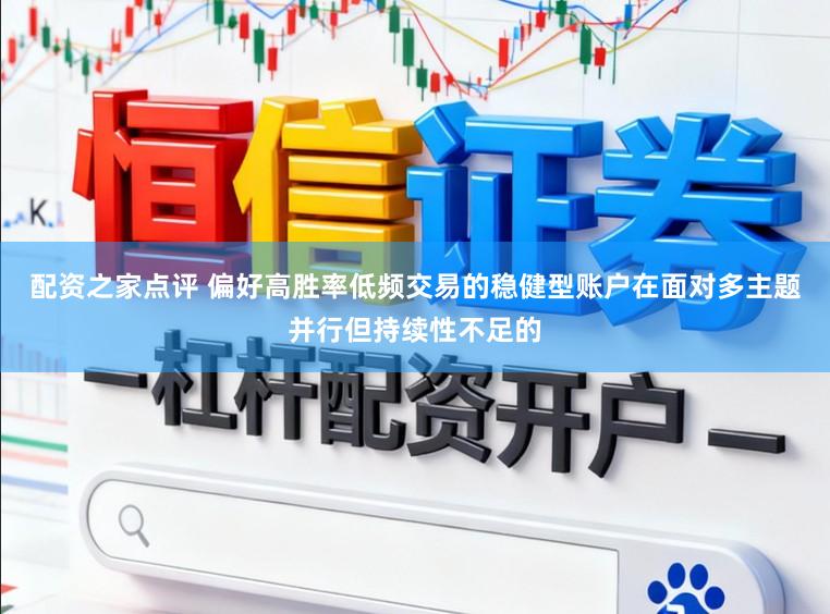 配资之家点评 偏好高胜率低频交易的稳健型账户在面对多主题并行但持续性不足的