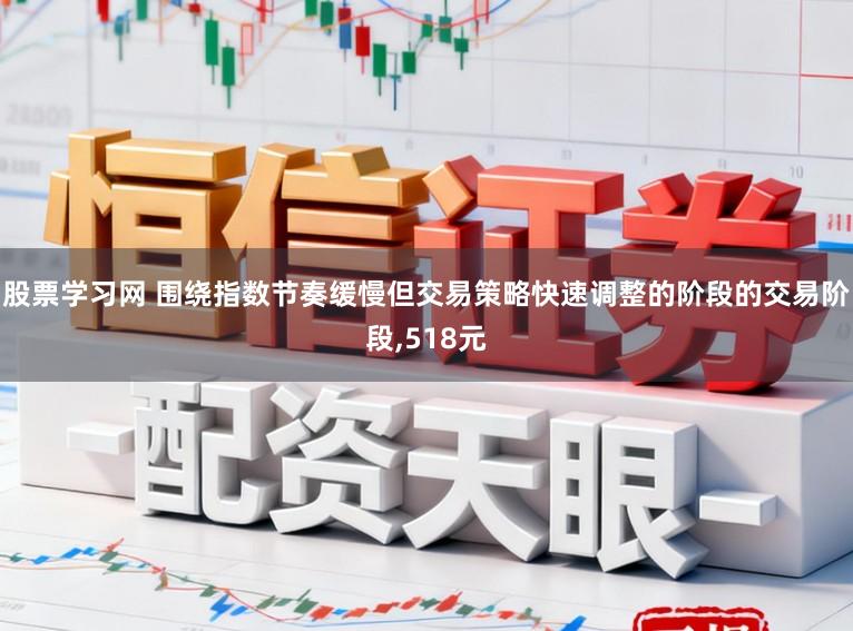 股票学习网 围绕指数节奏缓慢但交易策略快速调整的阶段的交易阶段,518元