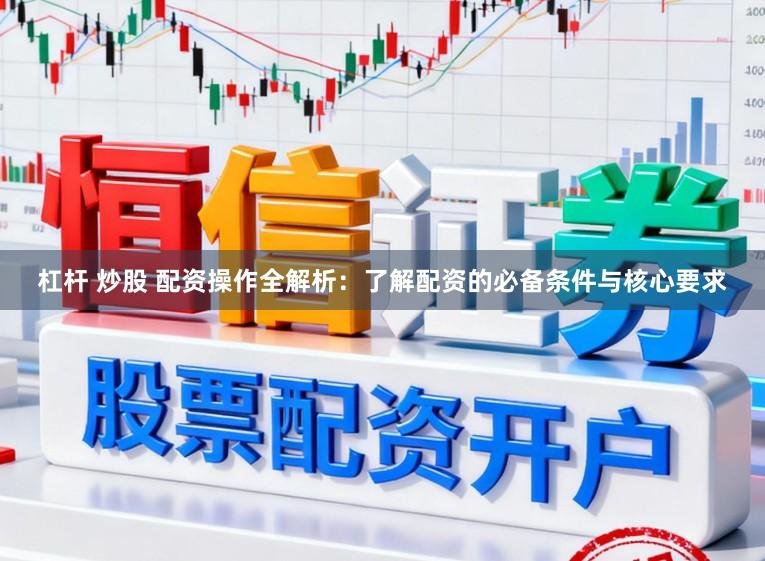 杠杆 炒股 配资操作全解析：了解配资的必备条件与核心要求